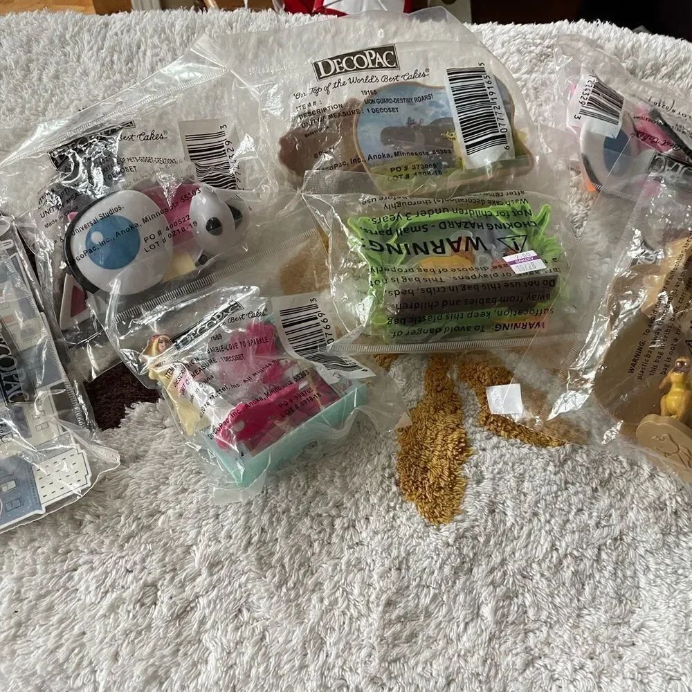DecoPac Cake Toppers Barbie Secret Life of Pets Lion King New
